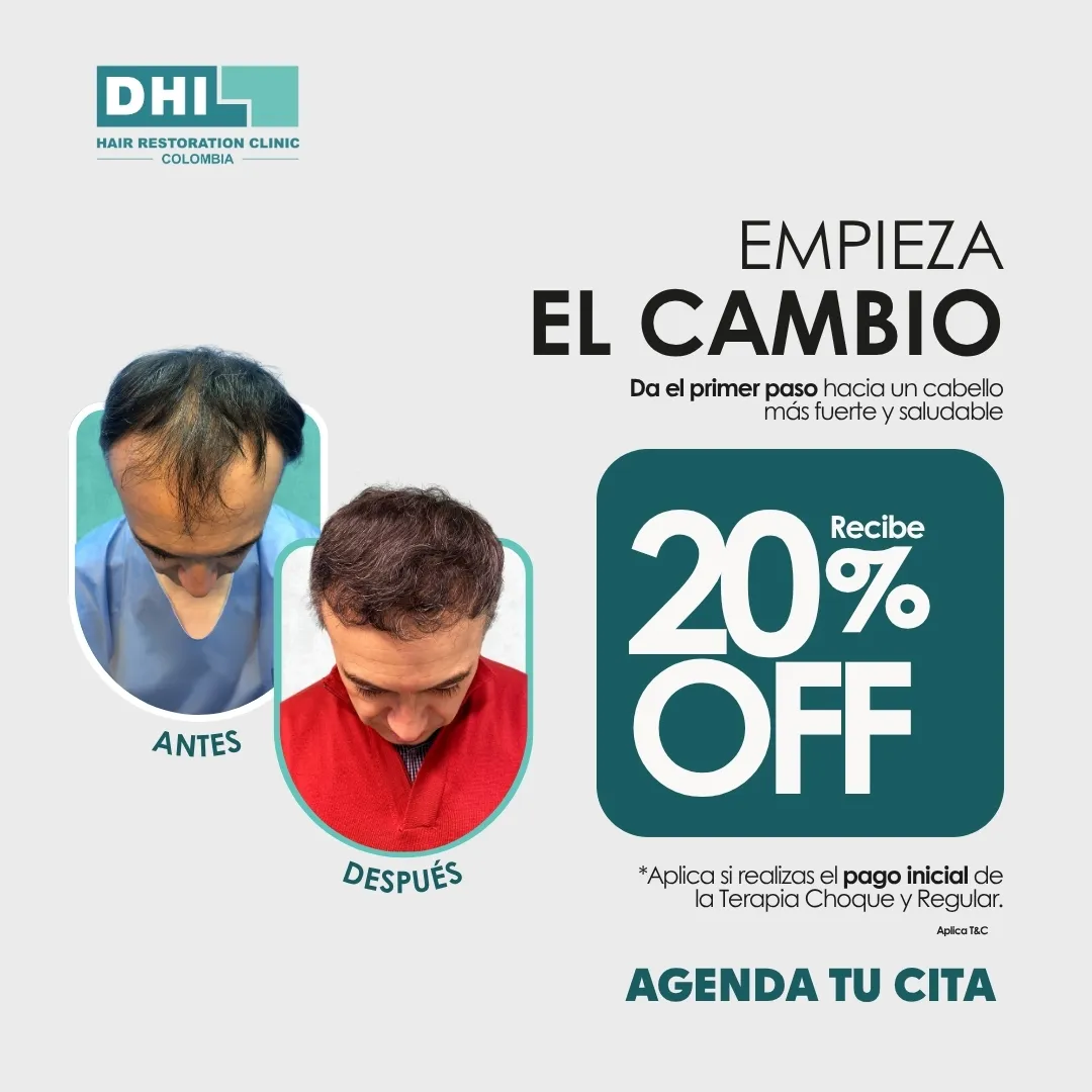 Implante capilar DHI